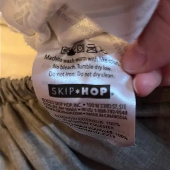 Skip Hop Pink and Gray Baby Cover Set - Picture 3 of 5